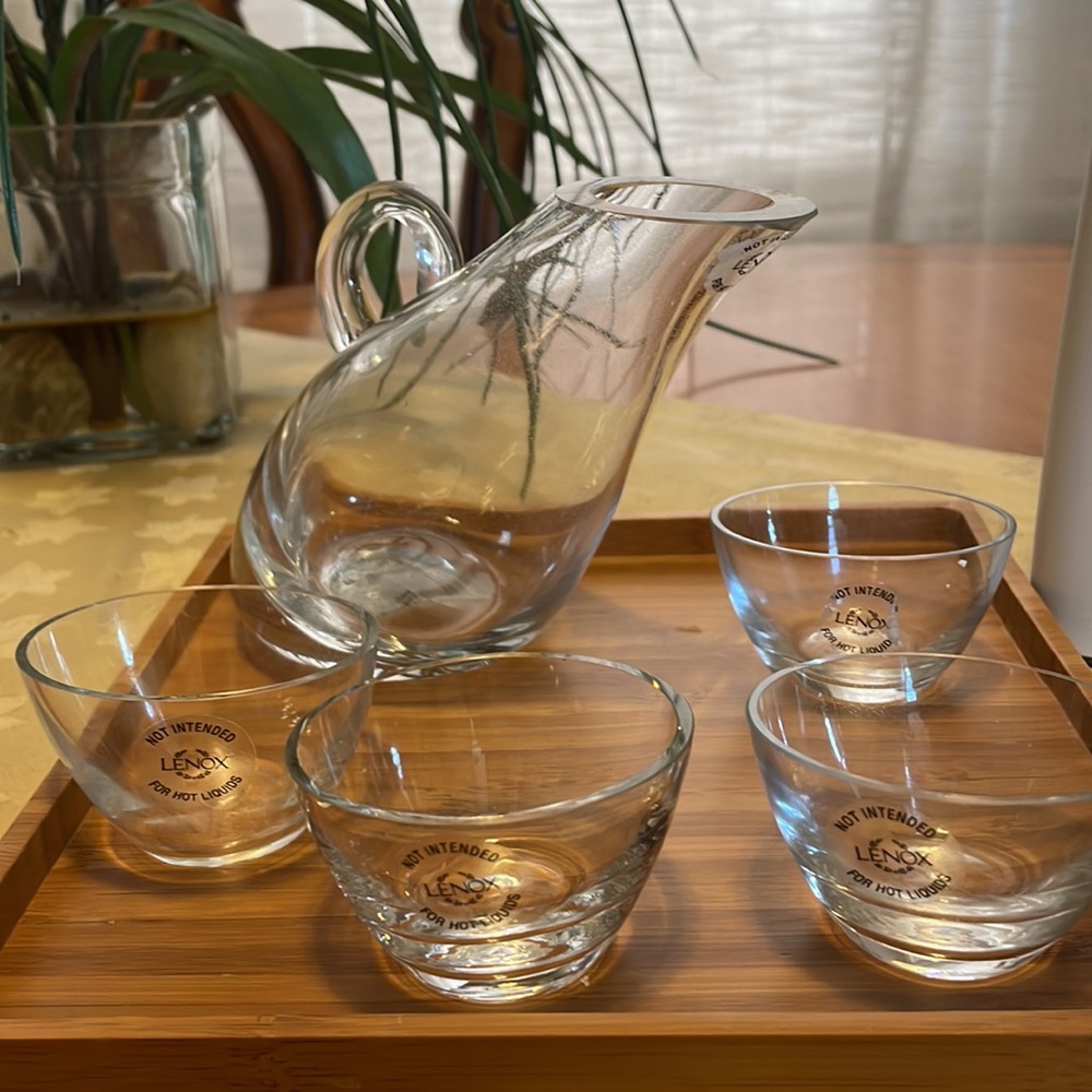Gorgeous cold sake set - Picture 7 of 8